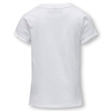 Kids ONLY Bright White Tulli Sunset T-Shirt