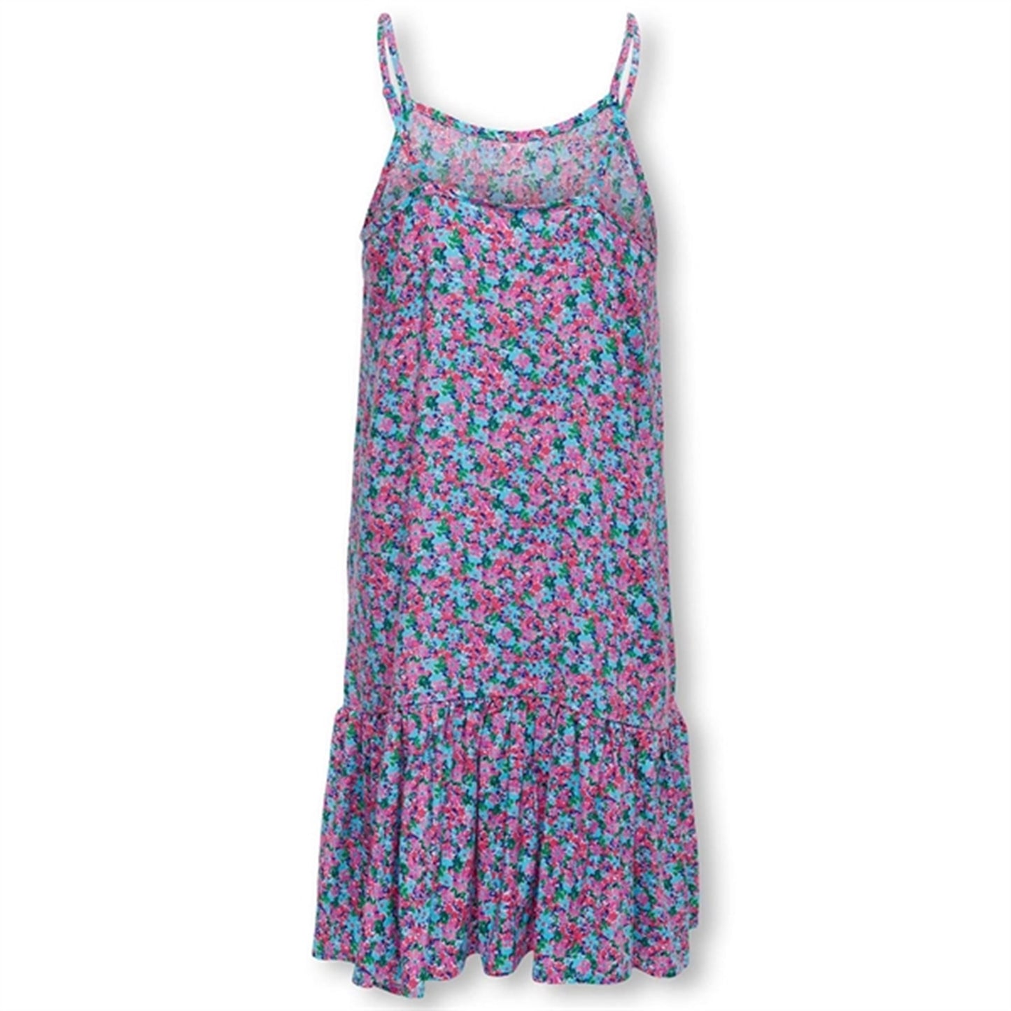 Kids ONLY Cyan Blue Luca Nova Life Strap Rio Dress AOP