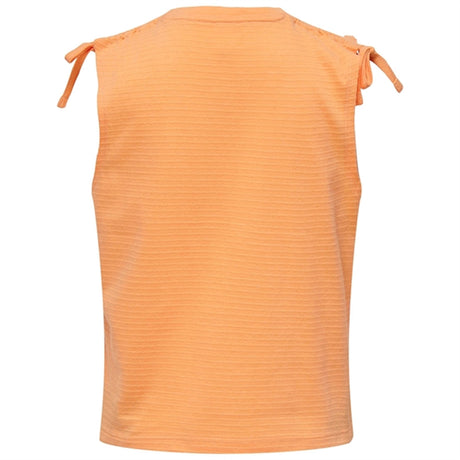 Kids ONLY Orange Chiffon Olivie String Top