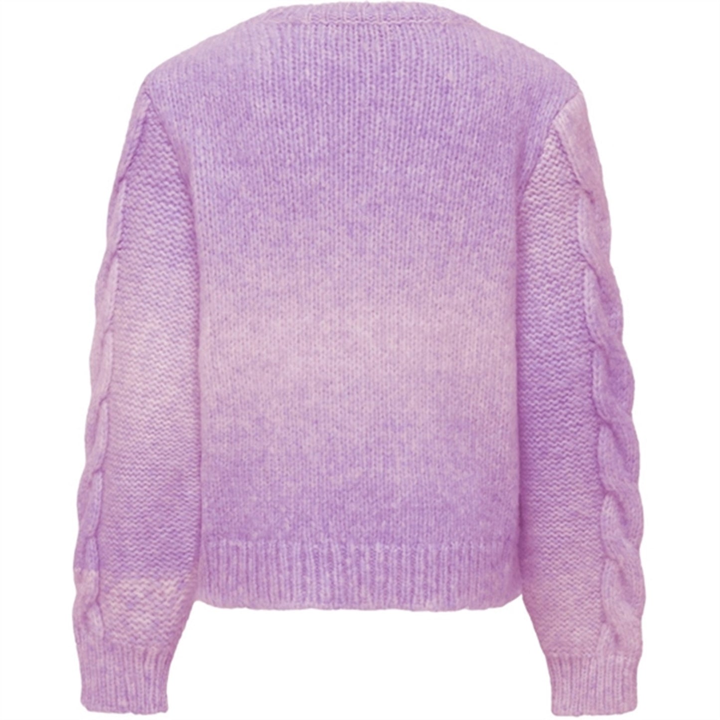 Kids ONLY Lavendula Space dyed Live Cable Knit Blouse