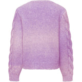 Kids ONLY Lavendula Space dyed Live Cable Knit Blouse