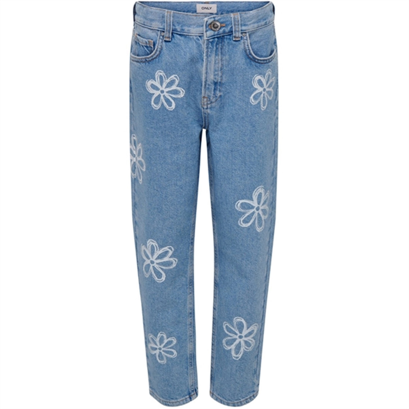 kids only Light Blue Denim Swea Loose Denim Jeans