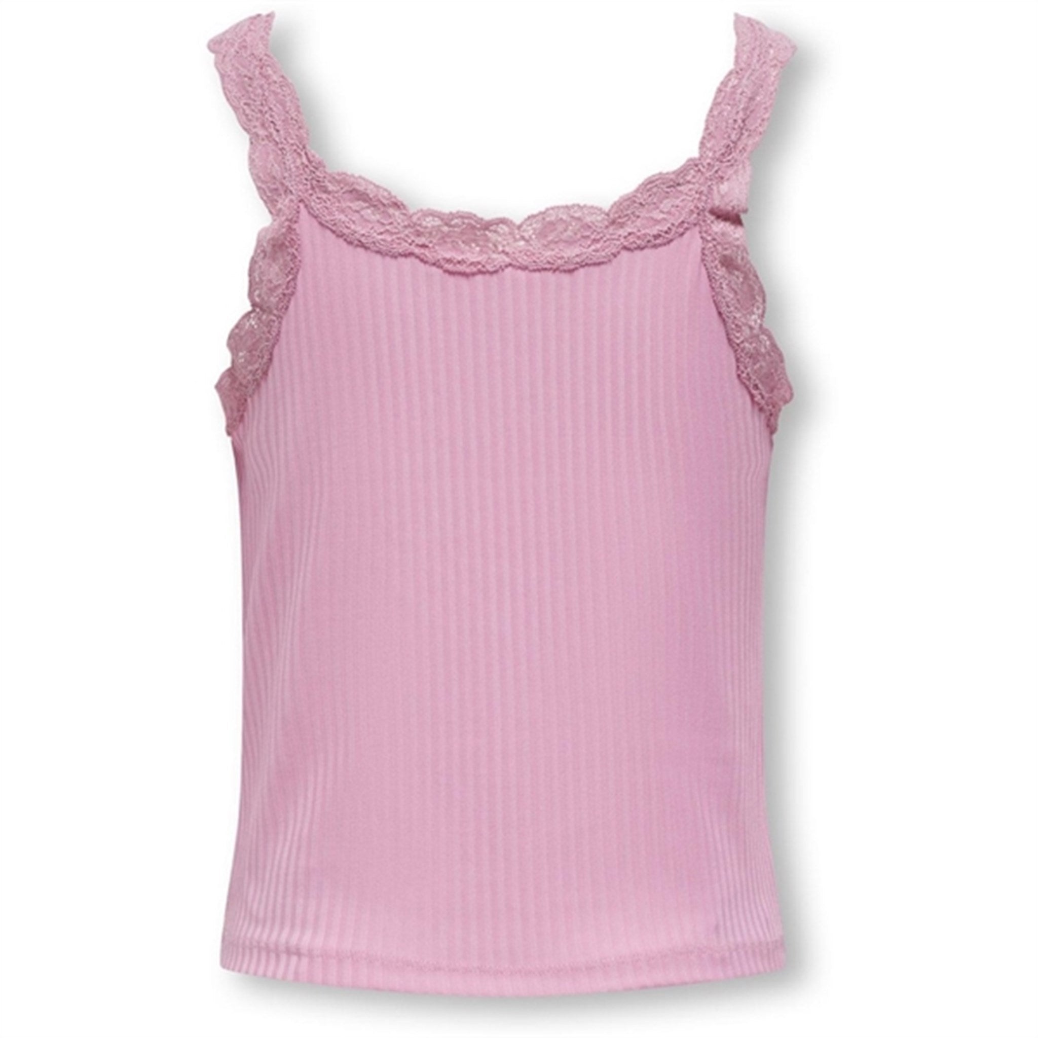 Kids ONLY Begonia Pink Mila Lace Top 2