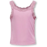 Kids ONLY Begonia Pink Mila Lace Top
