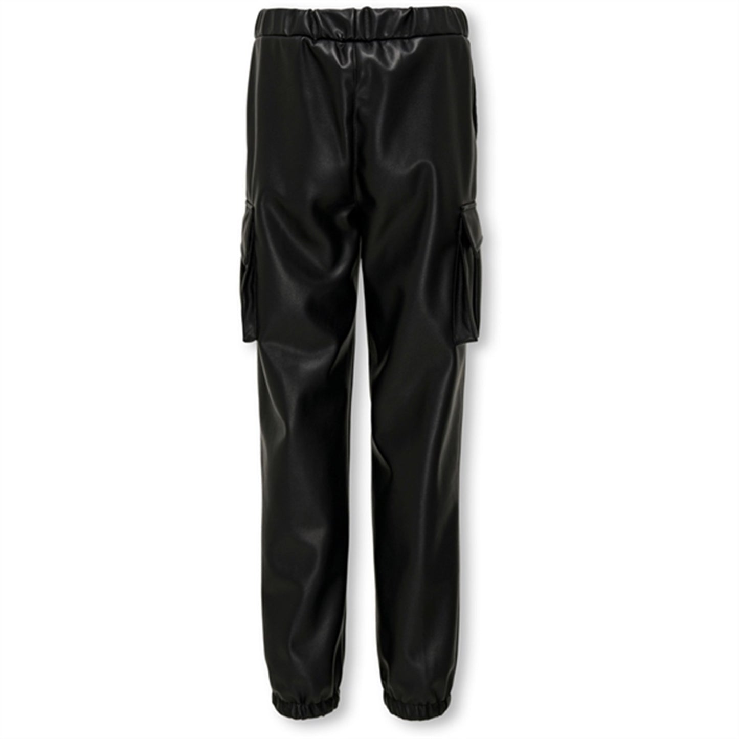 Kids ONLY Black Heidi Faux Leather Trackpants