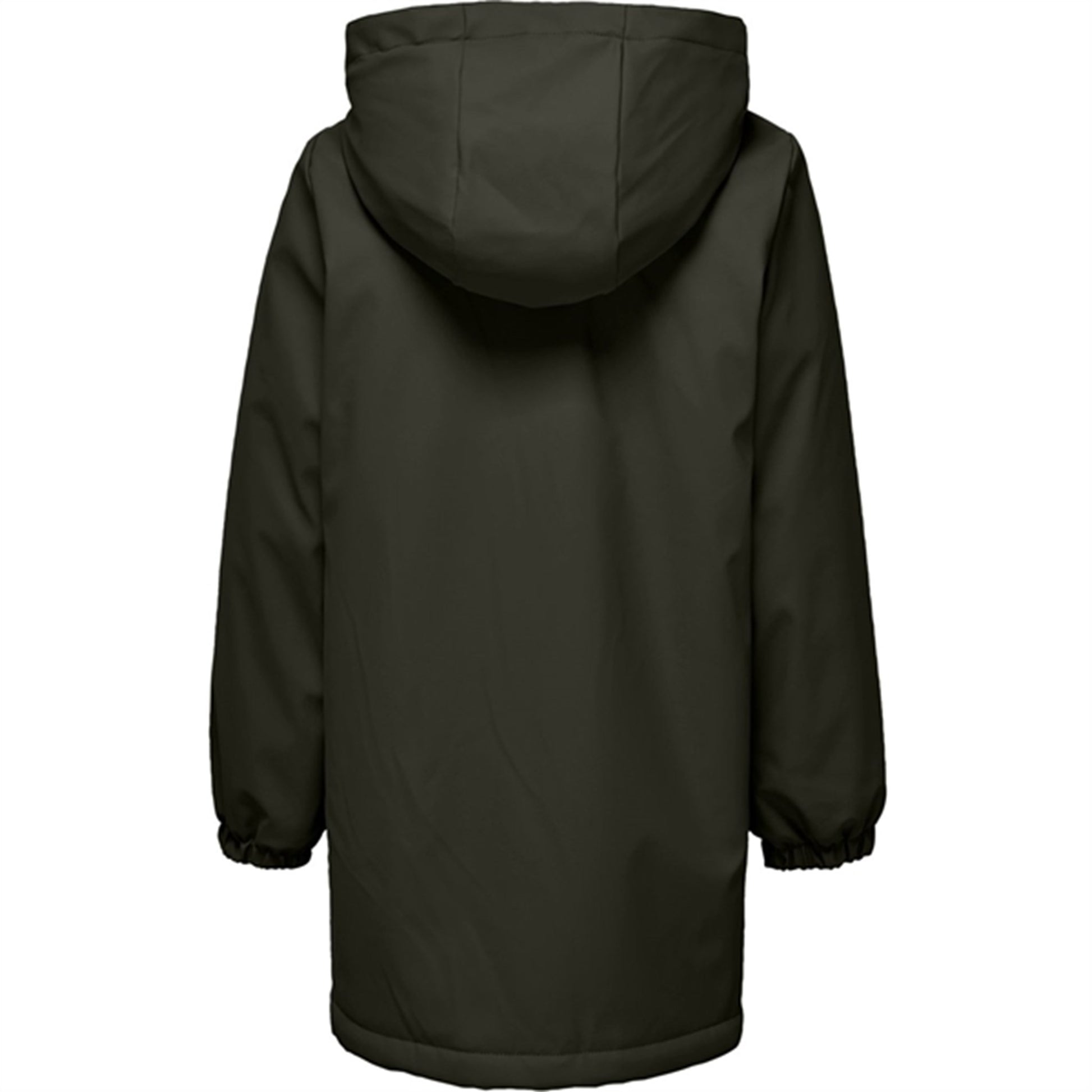 kids only Rosin Black Sherpa Newsally Hooded Raincoat