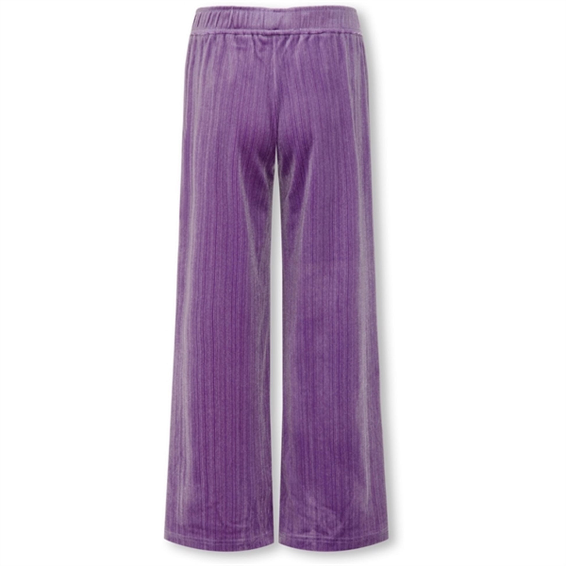 Kids ONLY Dewberry Wendy-Mabel Wide Velour Pants
