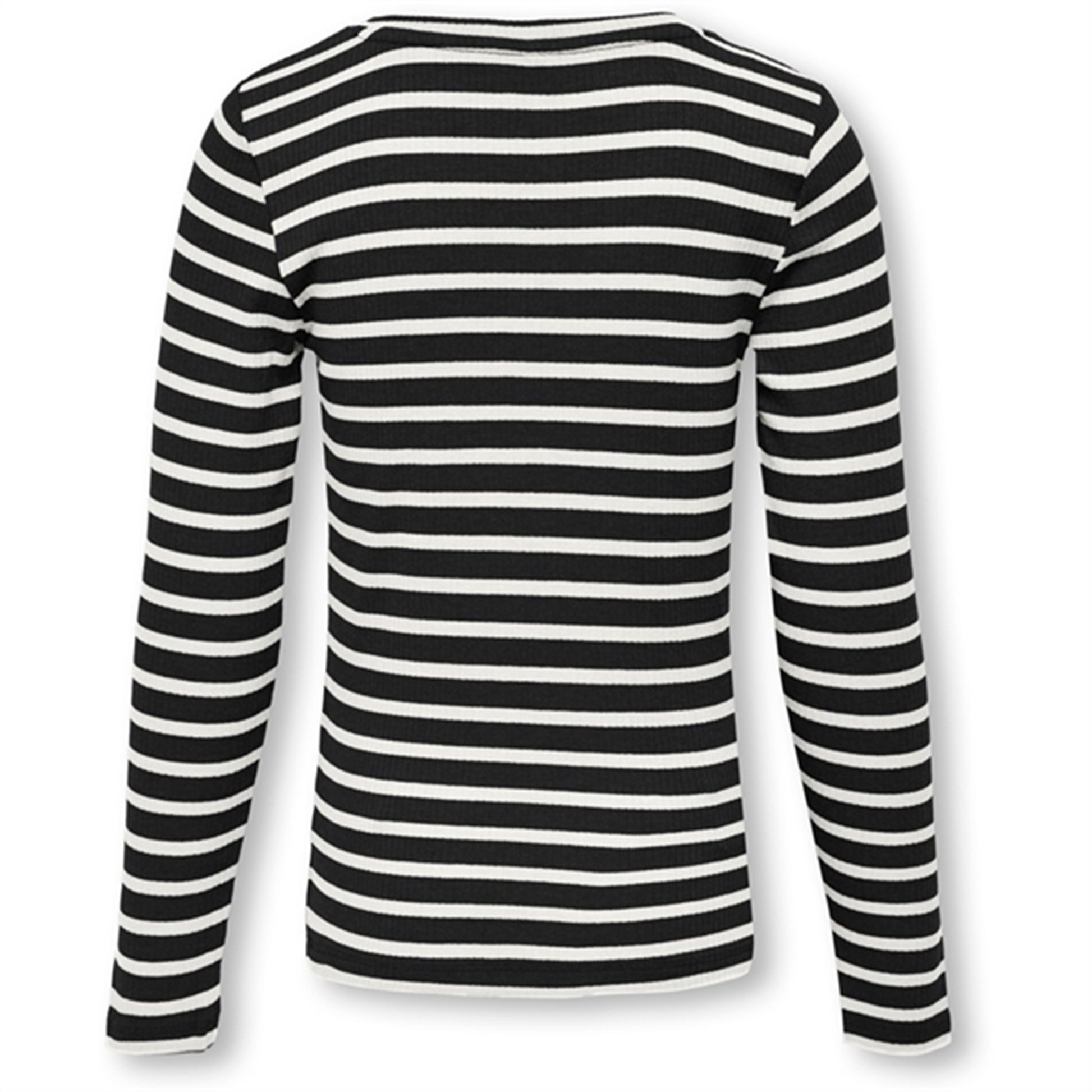 Kids ONLY Black/Cloud Dancer Luna O-Neck Blouse