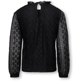 Kids ONLY Black Newaya Frill Lace Blouse