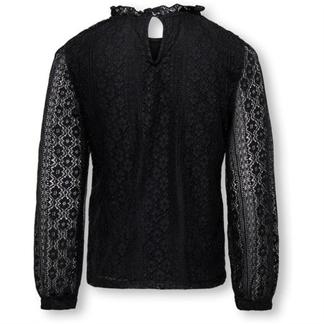 Kids ONLY Black Newaya Frill Lace Blouse