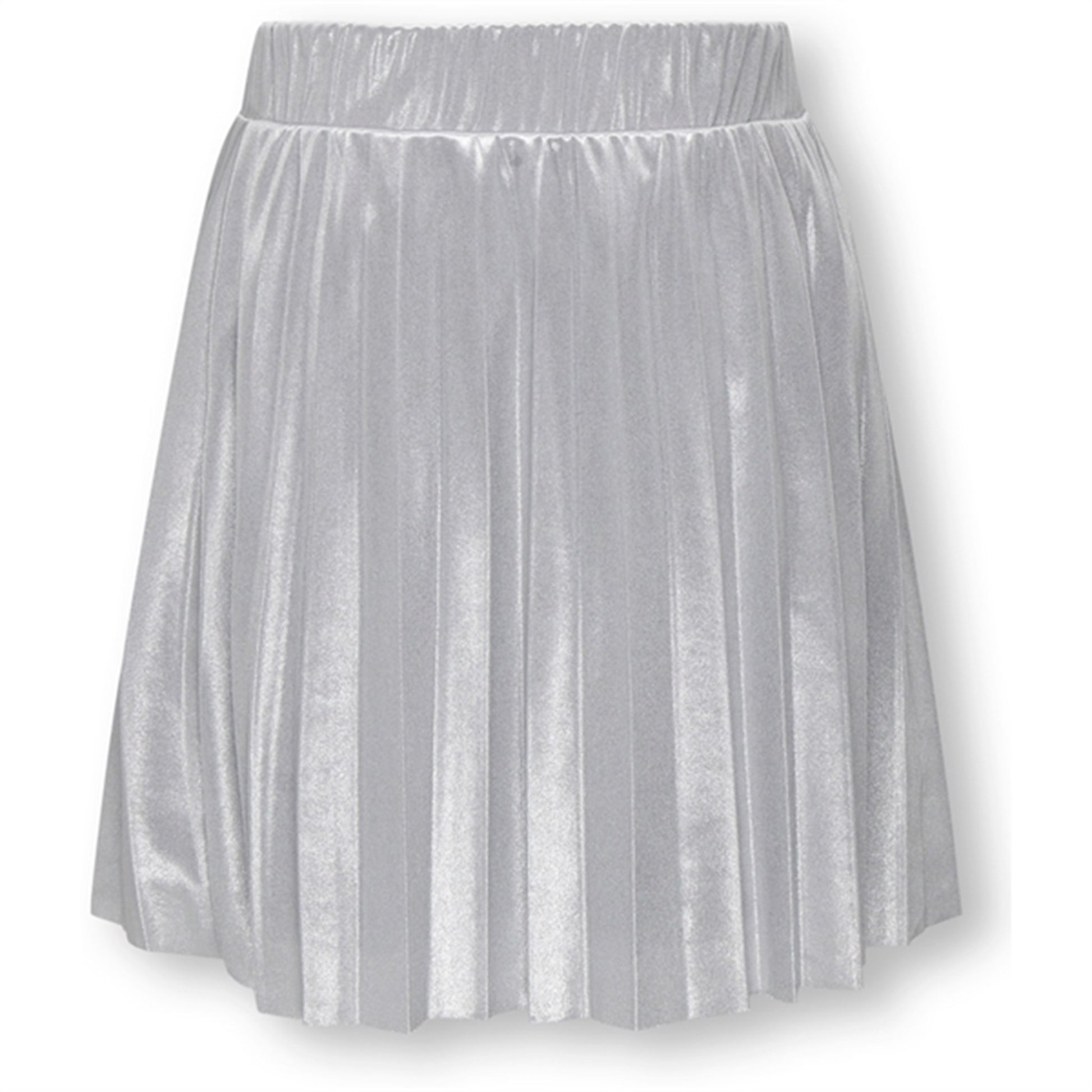 Kids ONLY Silver Metallic Hailey Pleated Skirt