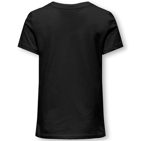 Kids ONLY Black Smil Happy T-Shirt