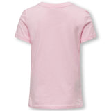Kids ONLY Pink Lady Smil Happy T-Shirt