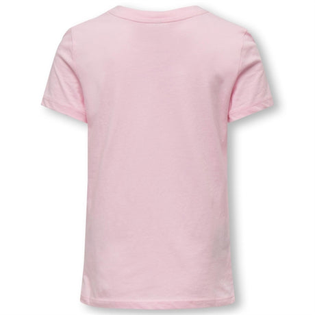 Kids ONLY Pink Lady Smil Happy T-Shirt