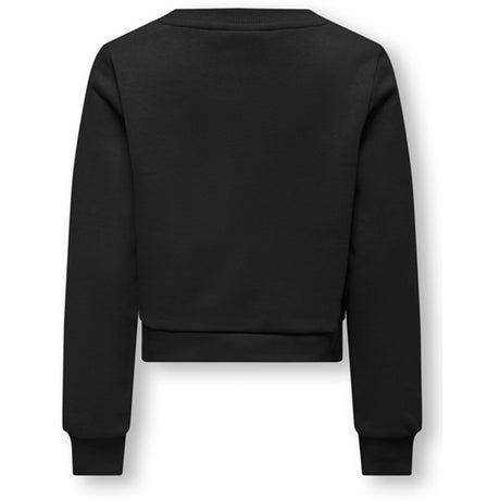 Kids ONLY Black Odessa O-Neck Sweatshirt