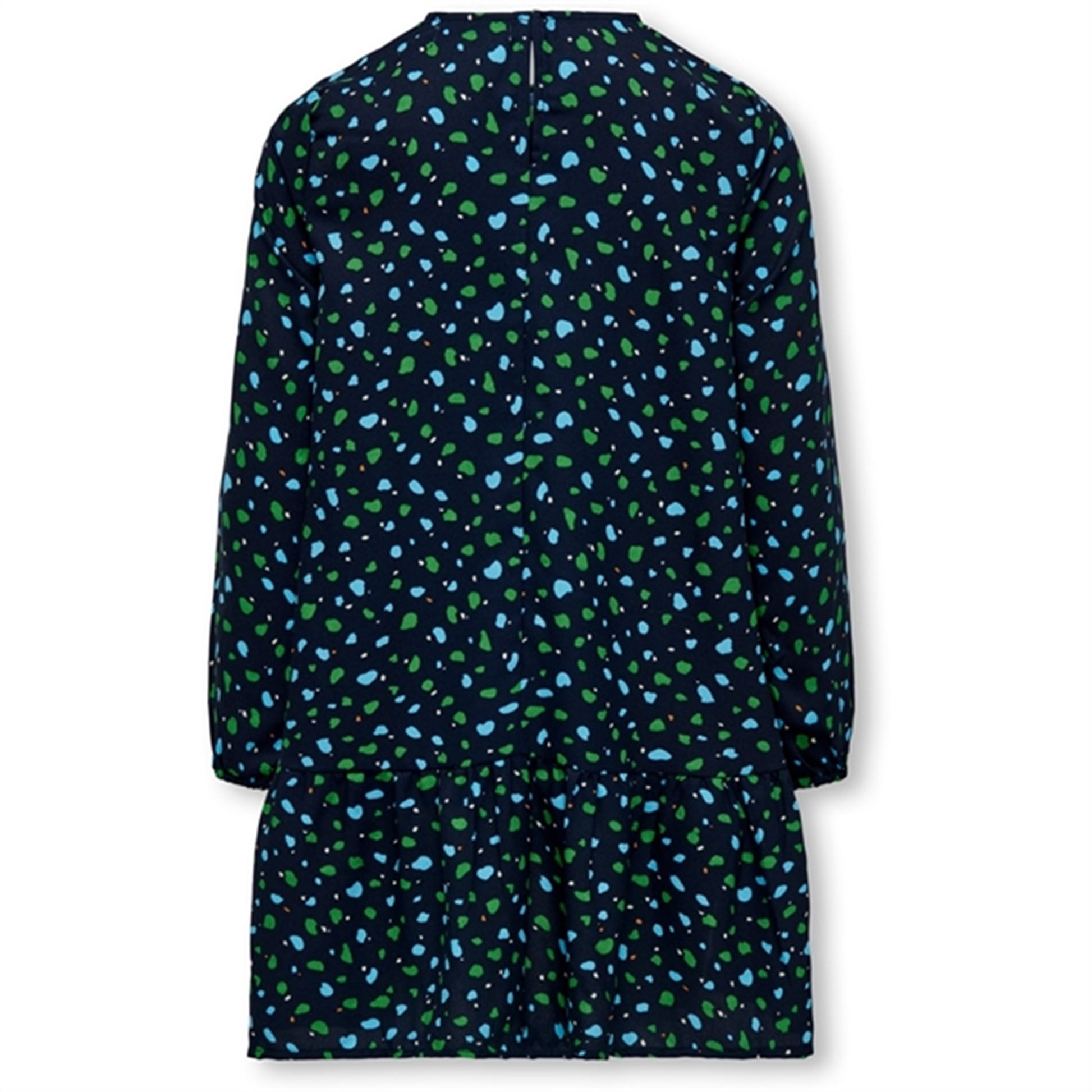 Kids ONLY Dress Blues Dots Holly Peplum Dress