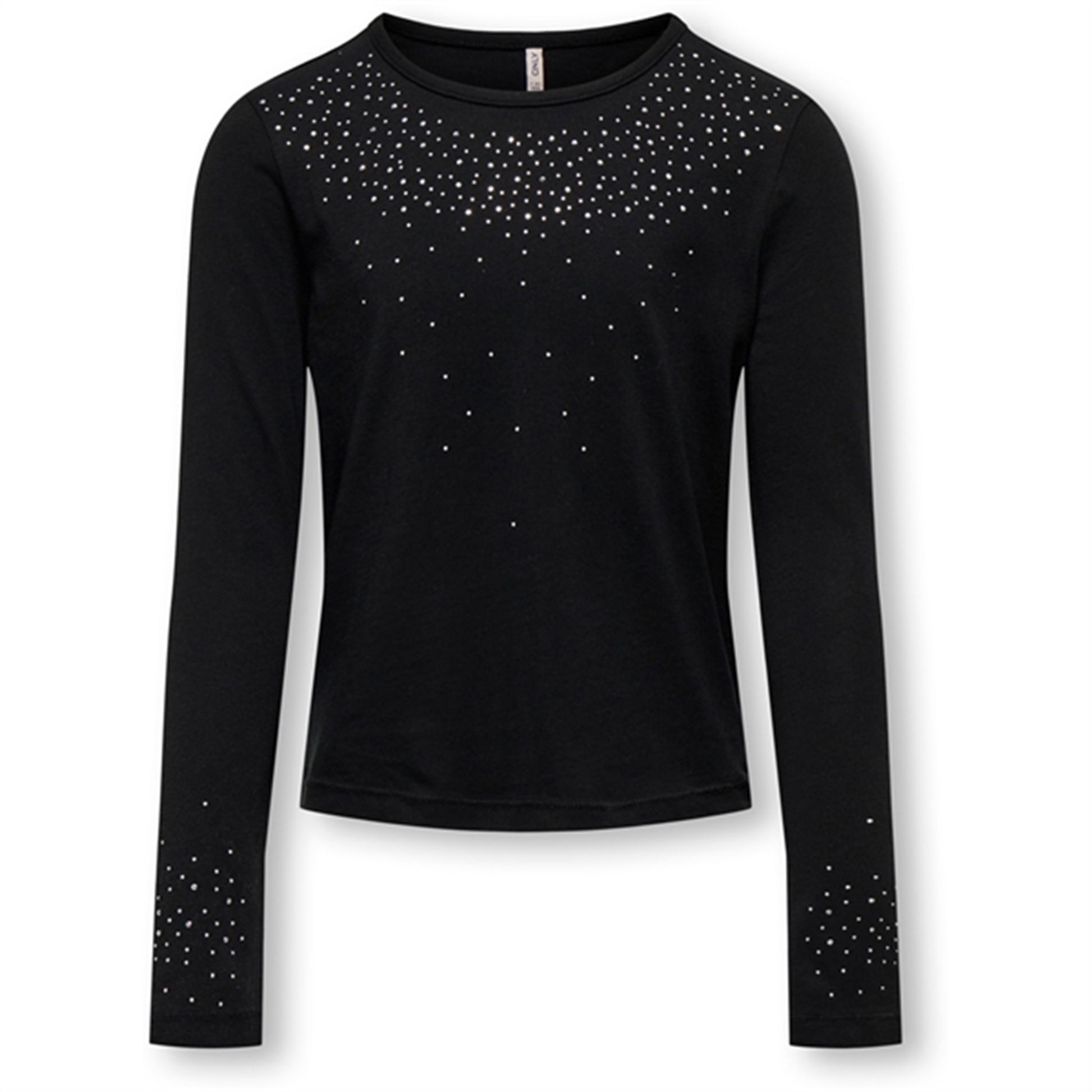 Kids ONLY Black Sille Stud Blouse