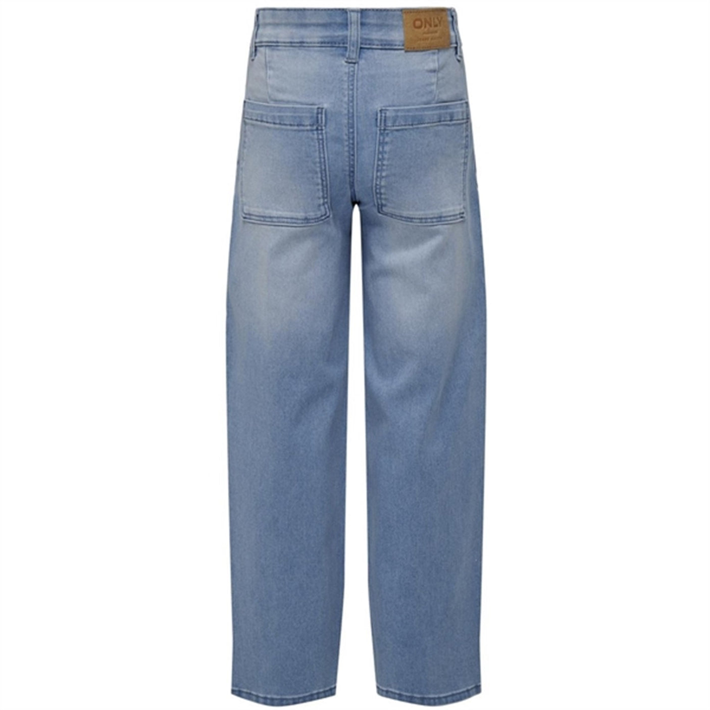 Kids ONLY Light Blue Denim Sylvie Clean Wide Leg Denim Jeans Noos 2