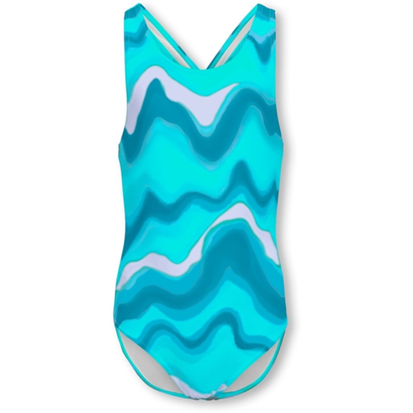Kids ONLY Spa Retreat / Aqua Waves Laura Cross Back Swimsuit