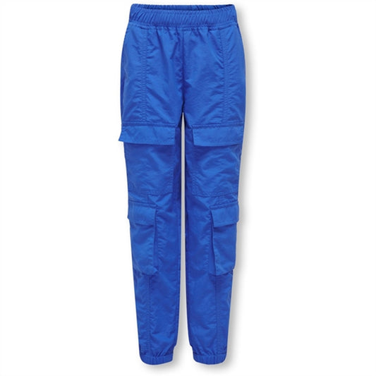 Kids ONLY Dazzling Blue Enielca Lise Cargo Parachute Pants