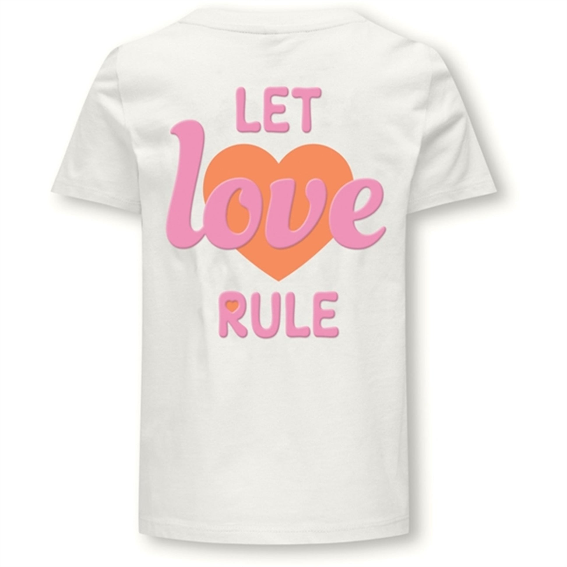 Kids ONLY Cloud Dancer Love Senna Heart T-Shirt