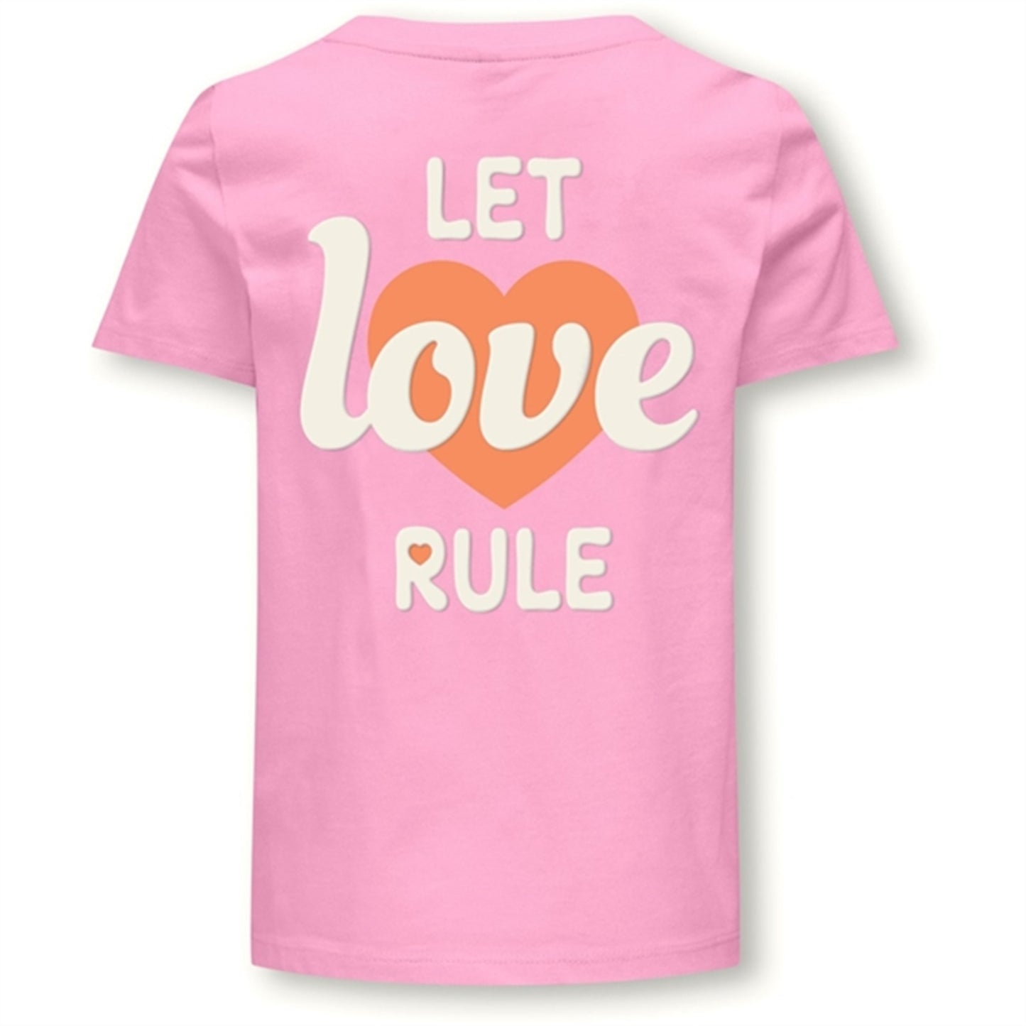 Kids ONLY Begonia Pink Love Senna Heart T-Shirt
