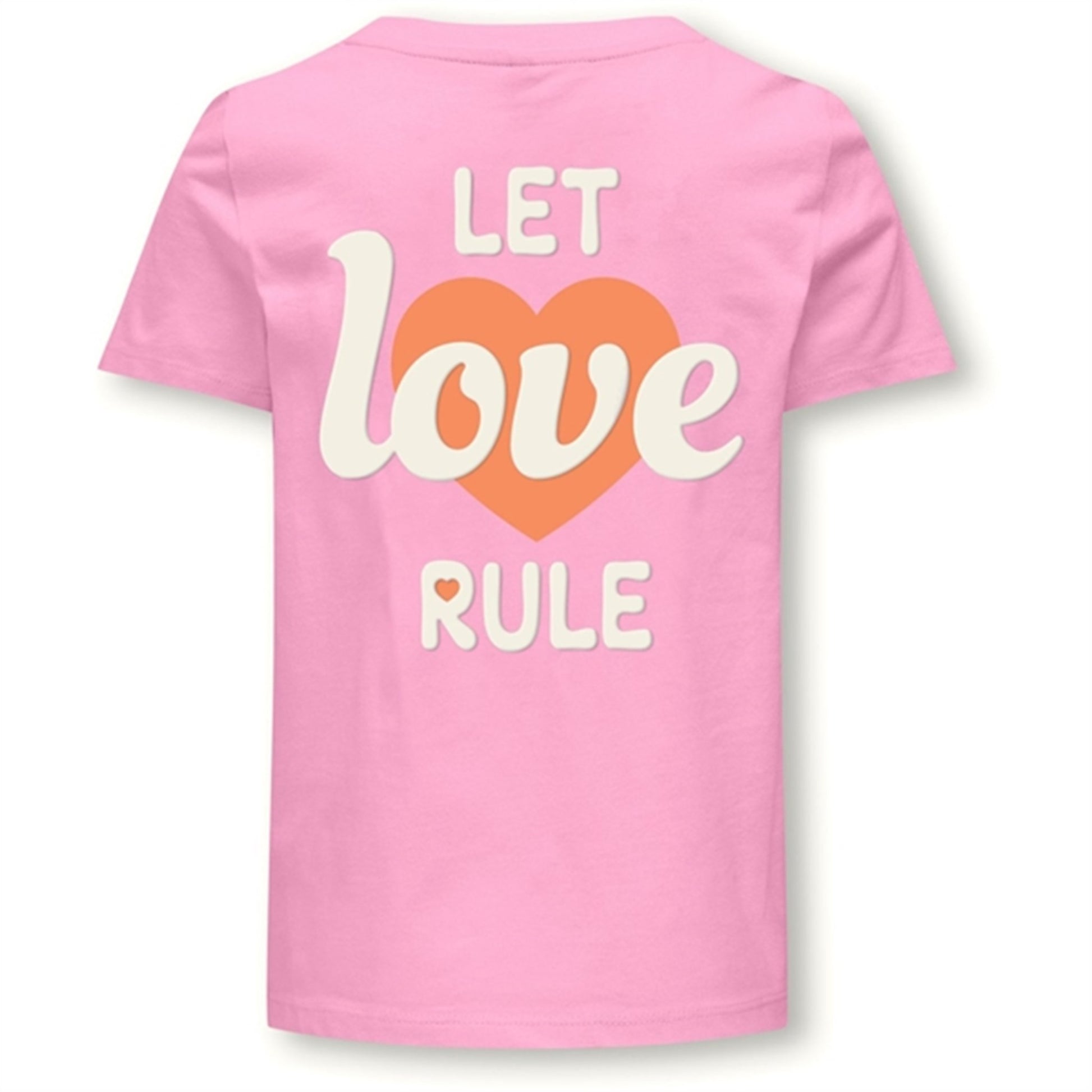 Kids ONLY Begonia Pink Love Senna Heart T-Shirt