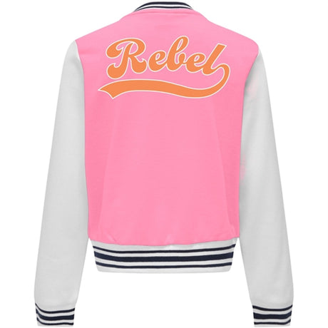 Kids ONLY Begonia Pink Rebel Connie Marais Bomber Jacket