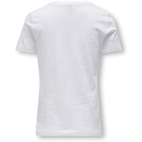 Kids ONLY Bright White Lemon Ketty T-Shirt