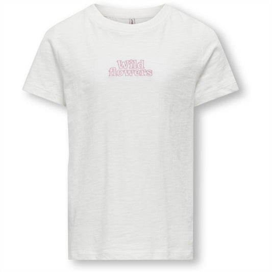 Kids ONLY Cloud Dancer Flowers Nuna T-Shirt