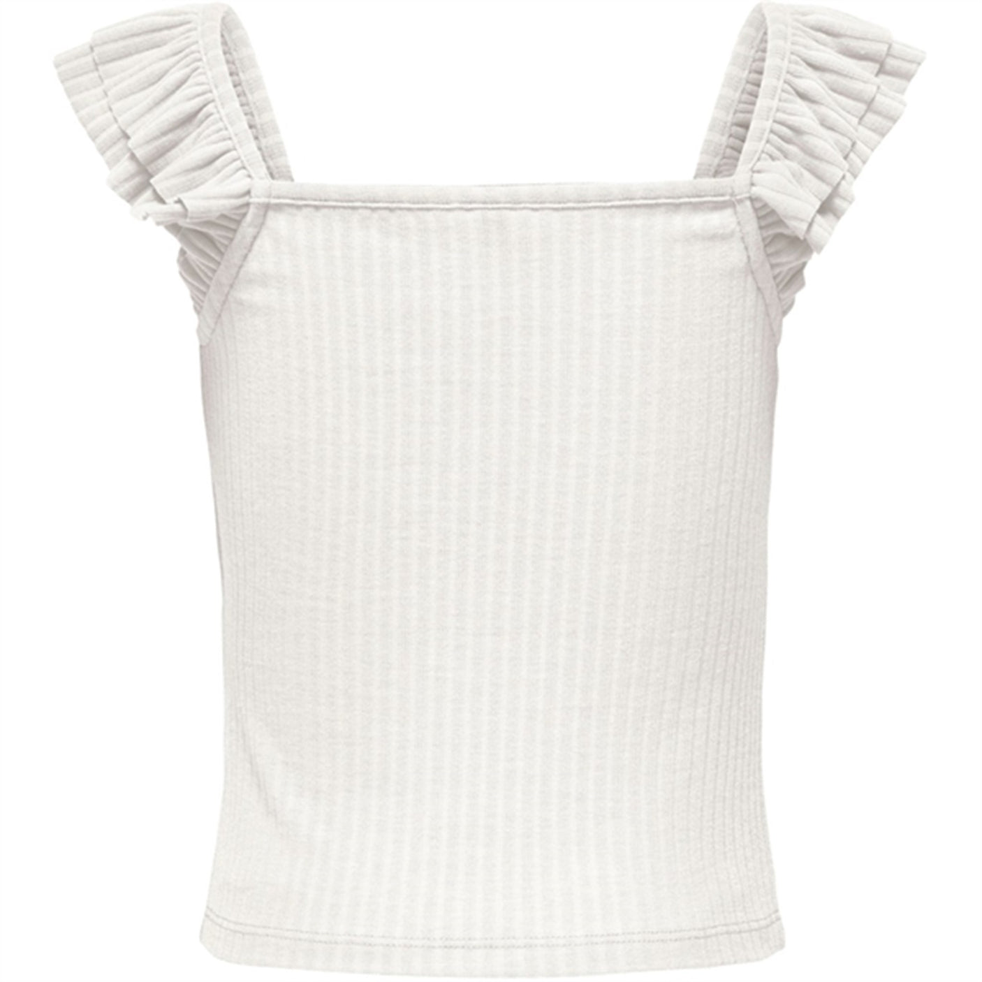 Kids ONLY Cloud Dancer Nella Frill Strap Top