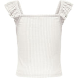 Kids ONLY Cloud Dancer Nella Frill Strap Top