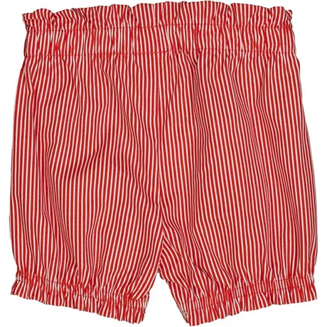 Müsli Balsam Cream/Apple Red Poplin Stripe Bloomers
