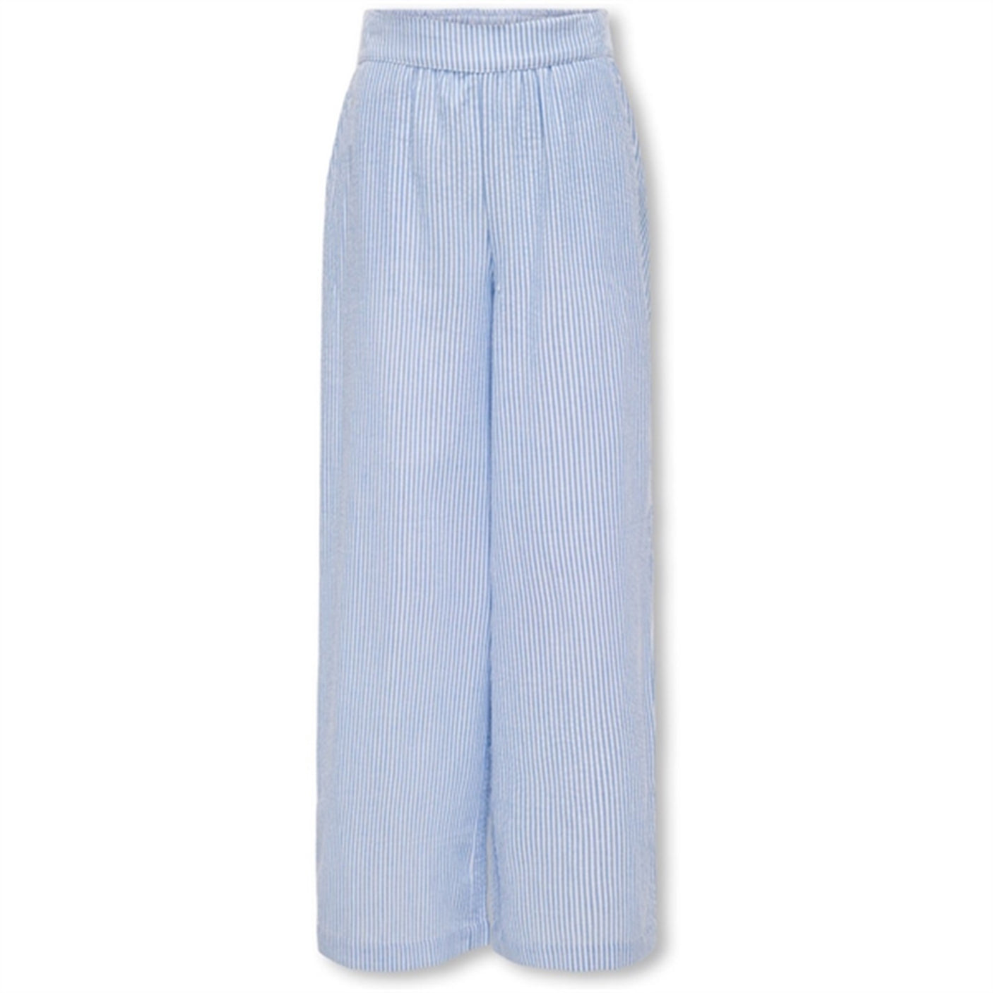 Kids ONLY Cloud Dancer / Clear Sky Milla Stripe Pants