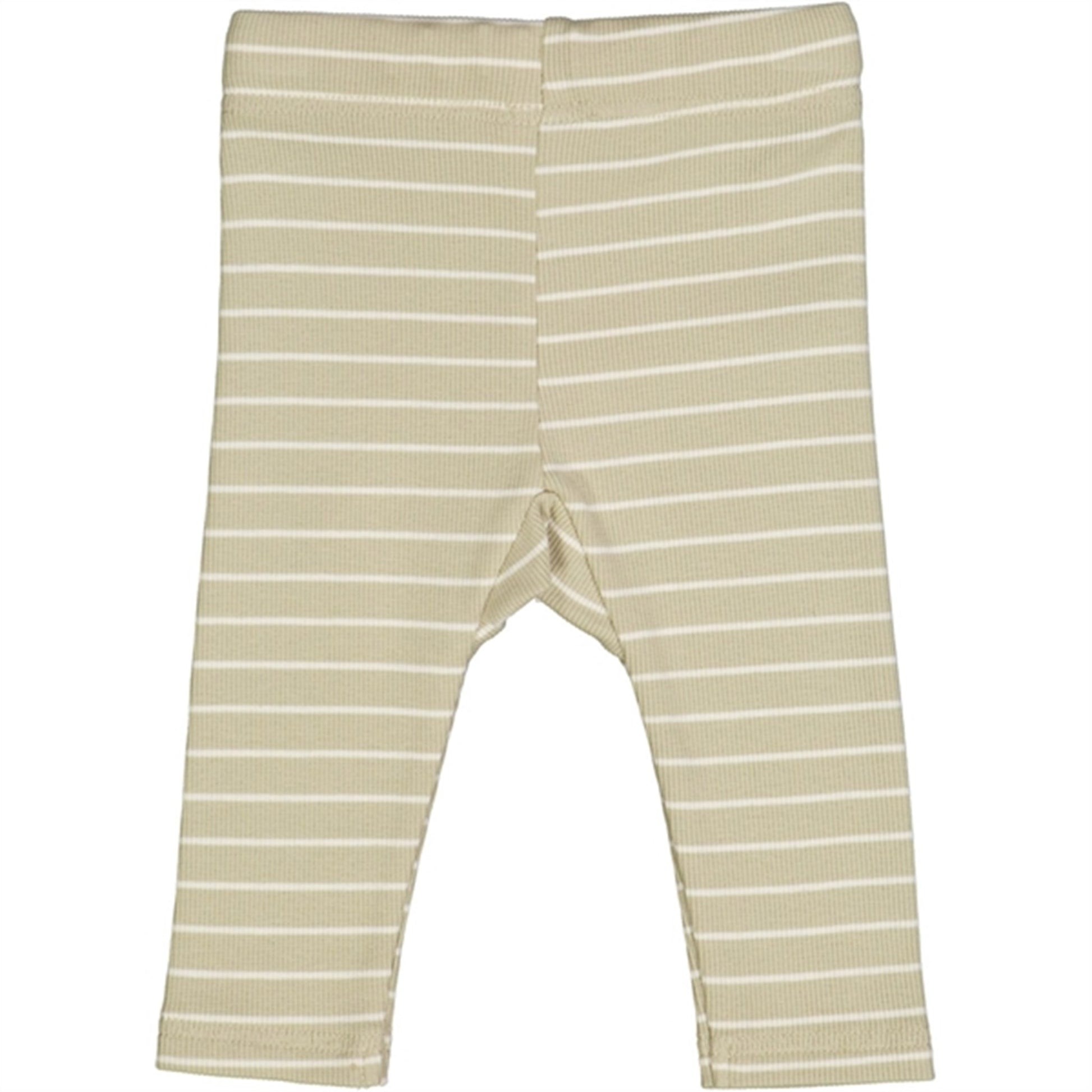 Müsli Desert Green/ Balsam Cream Stripe Rib Pants