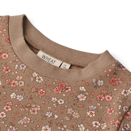 Wheat Cocoa Brown Meadow Zenia Sweat Dress