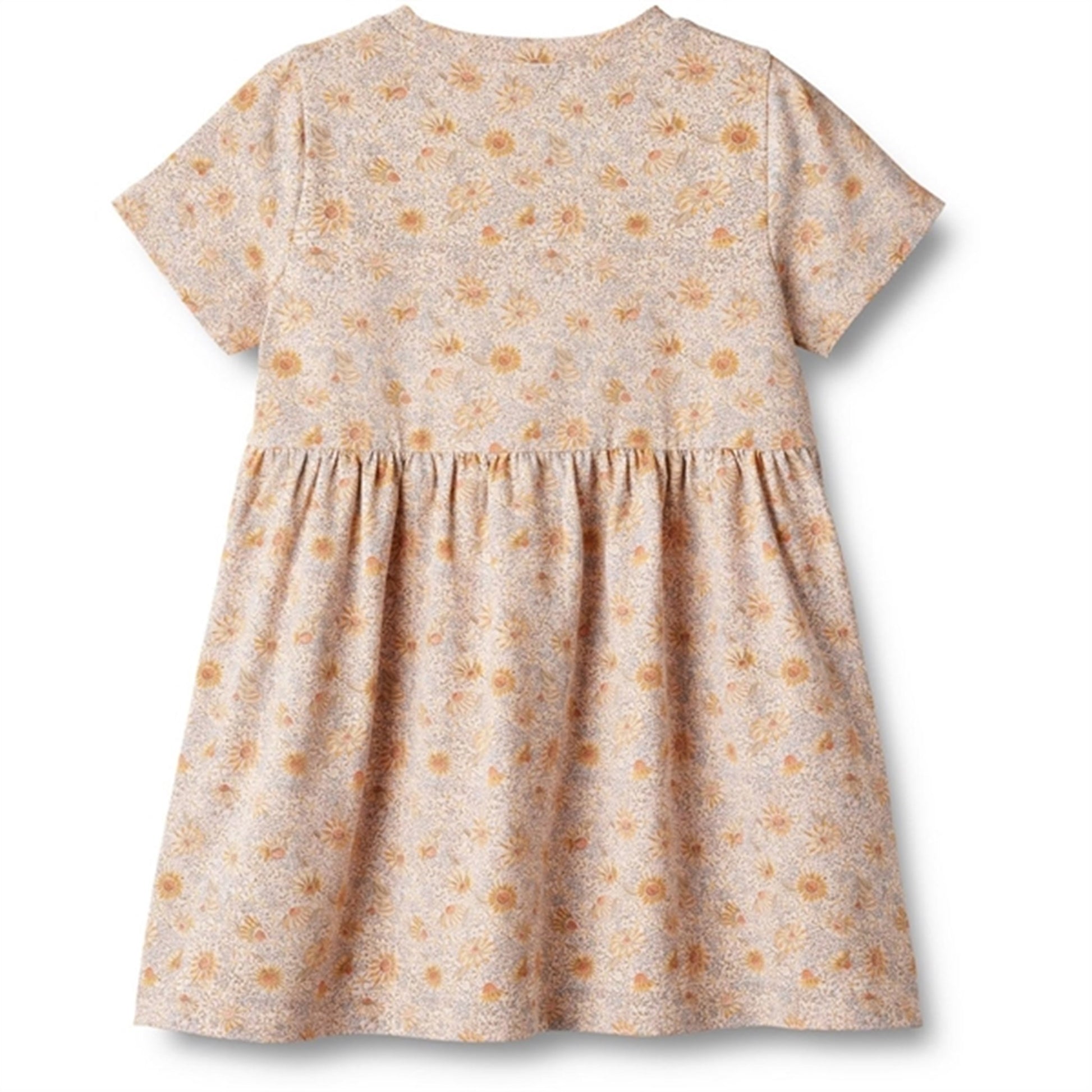 Wheat Coneflowers Jersey Dress Anna