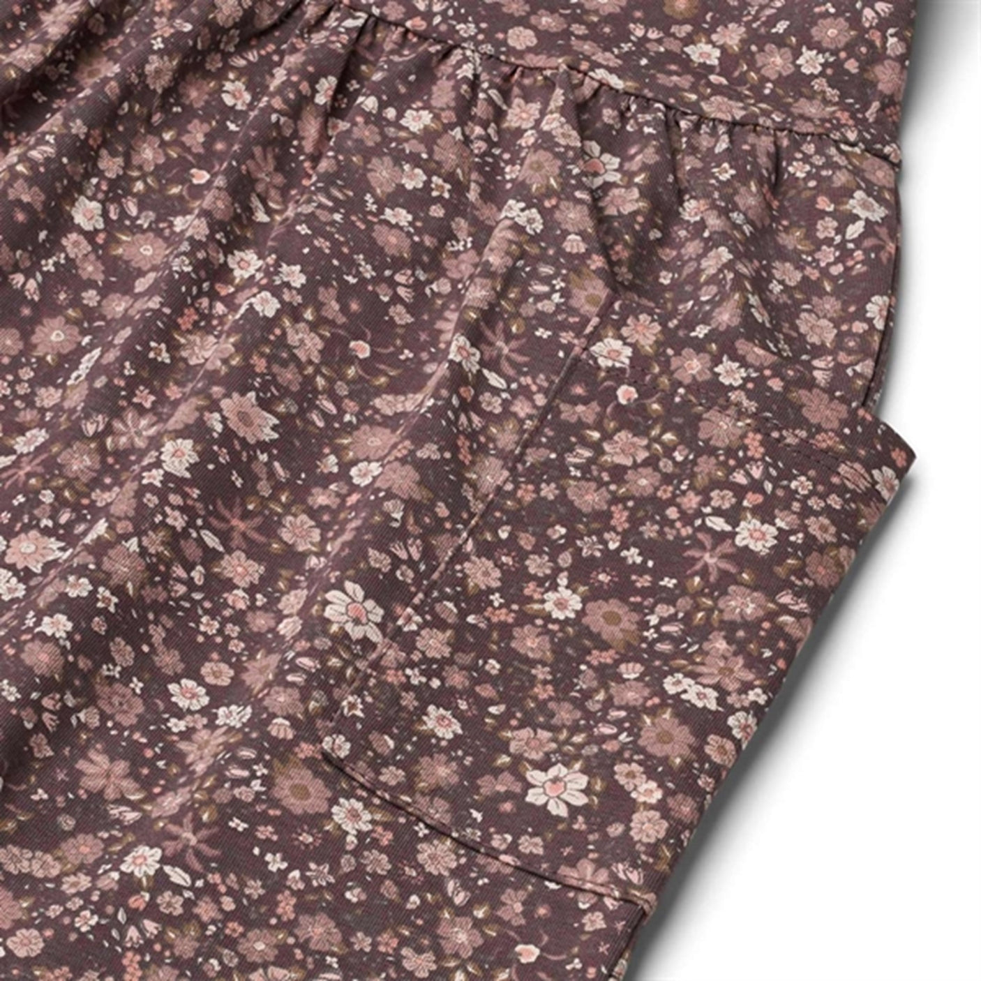 Wheat Soft Eggplant Meadow Bessie Jersey Dress