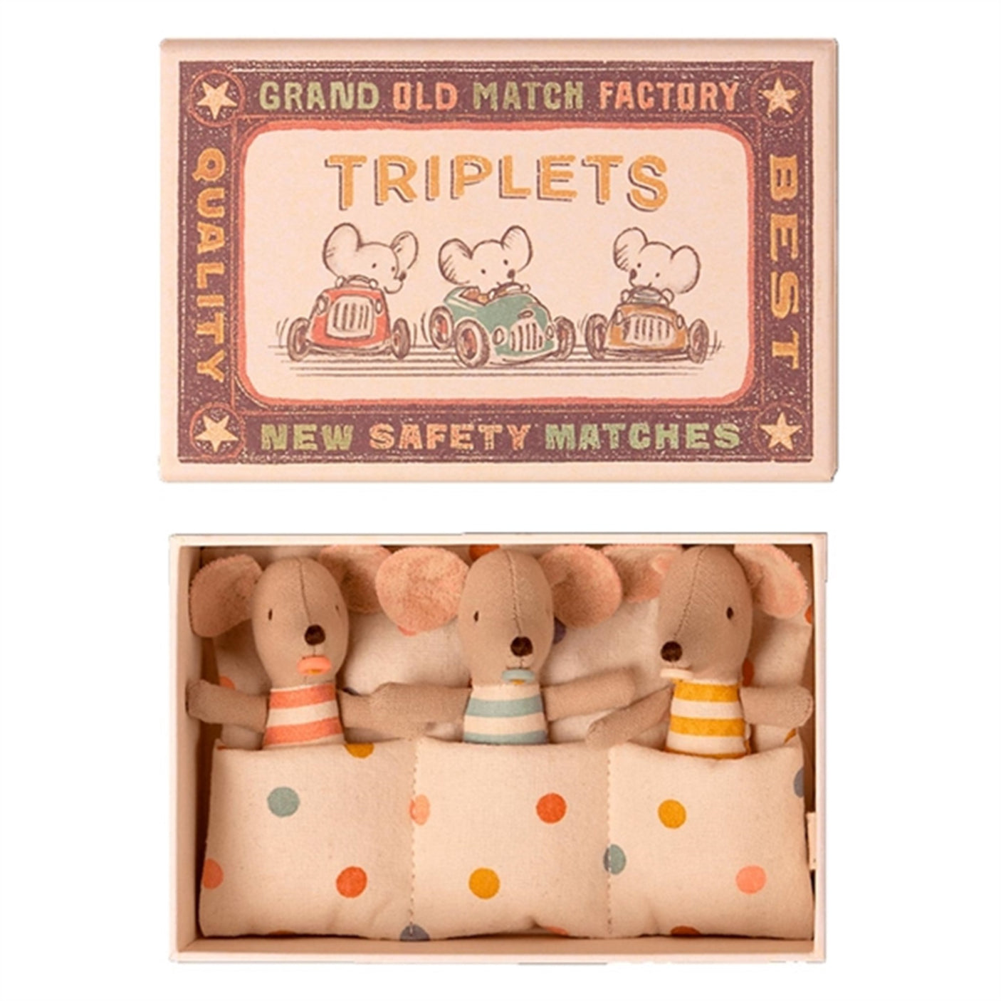 Maileg Triplets In Box