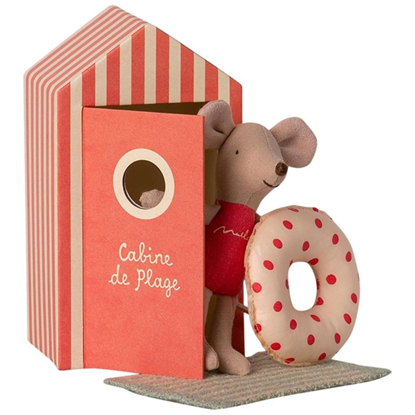 Maileg Little Sister Mouse In Beach House 2