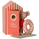 Maileg Little Sister Mouse In Beach House 2
