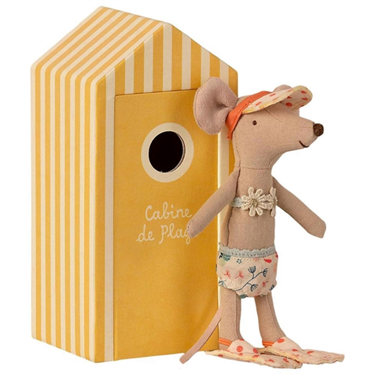 Maileg Big Sister Mouse In Beach House