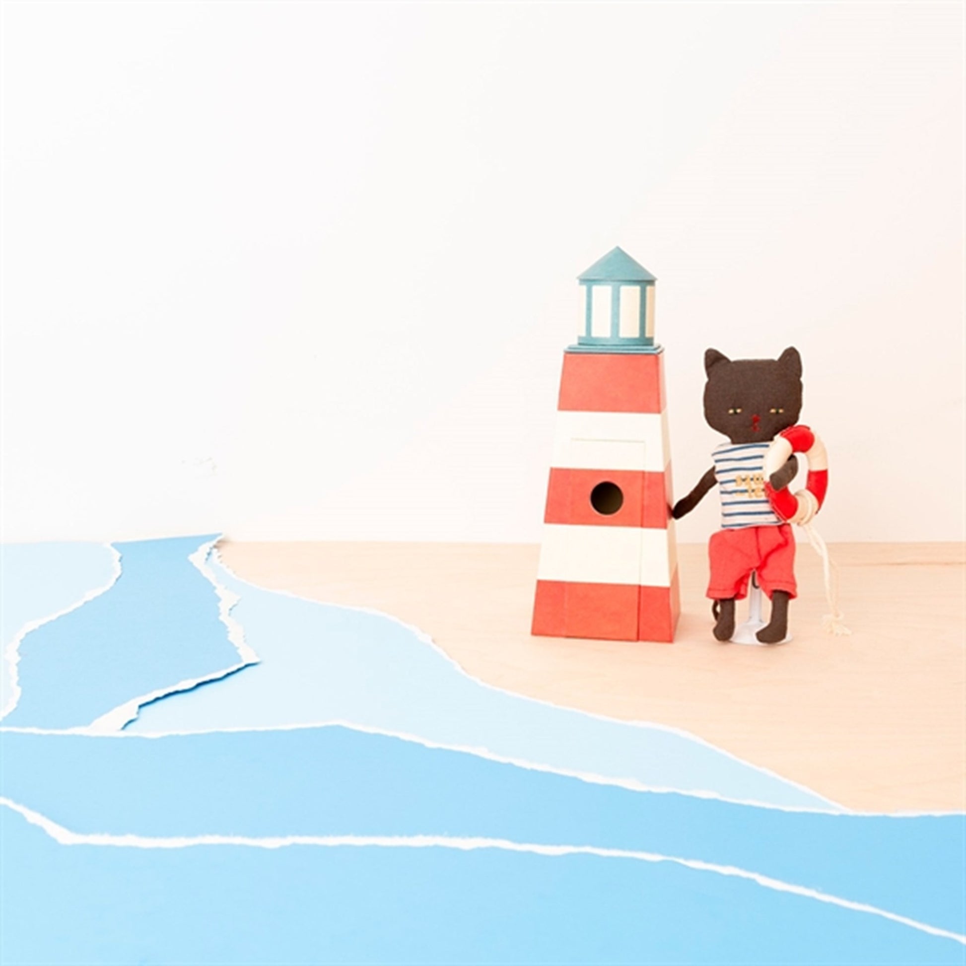 Maileg Sauveteur Tower w. Cat