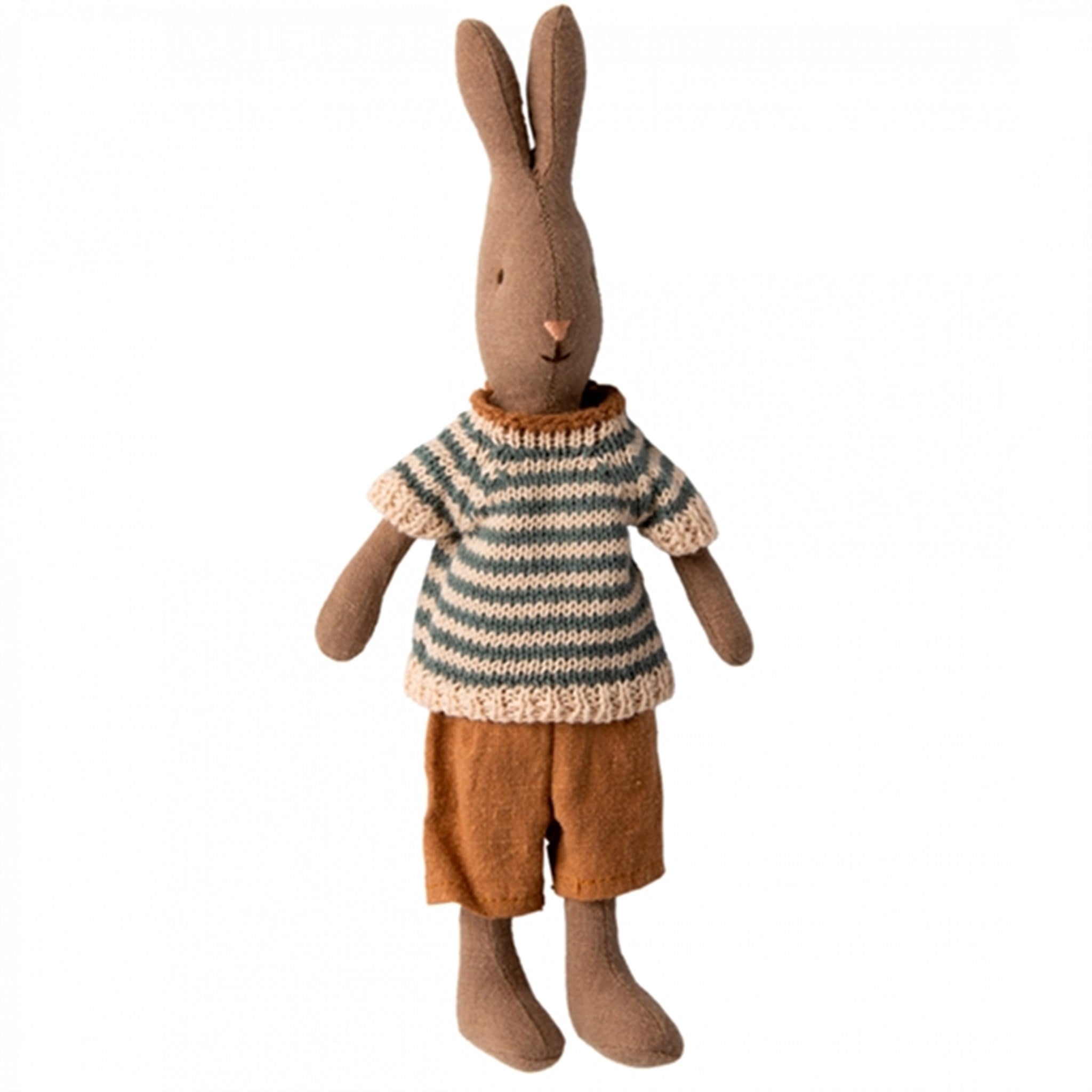 Maileg Rabbit Size 1, Brown - Shirt And Shorts