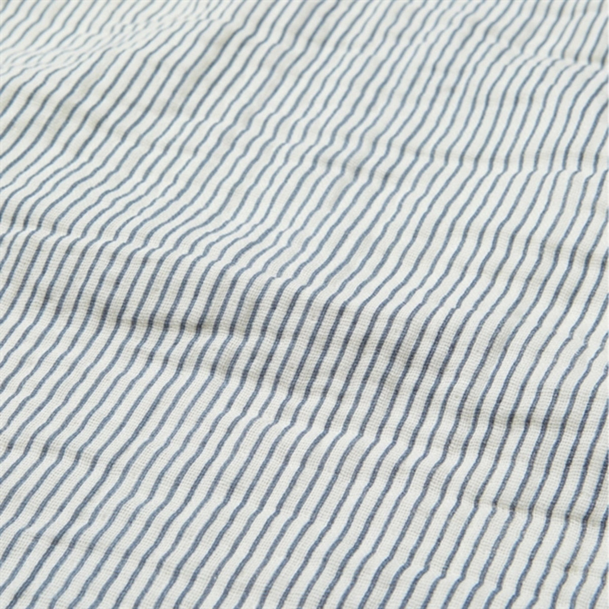Cam Cam Copenhagen Muslin Blanket Classic Stripes Blue