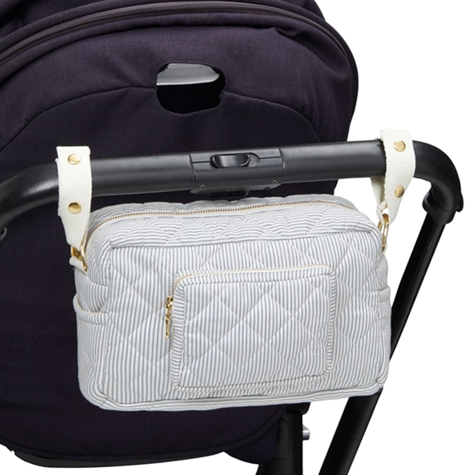 Cam Cam Copenhagen Small Changing Bag Classic Stripes Blue