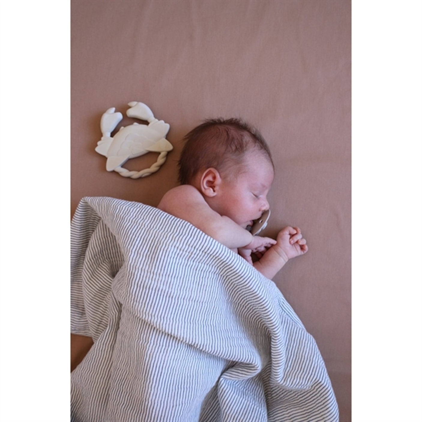 Cam Cam Copenhagen Muslin Blanket Classic Stripes Blue