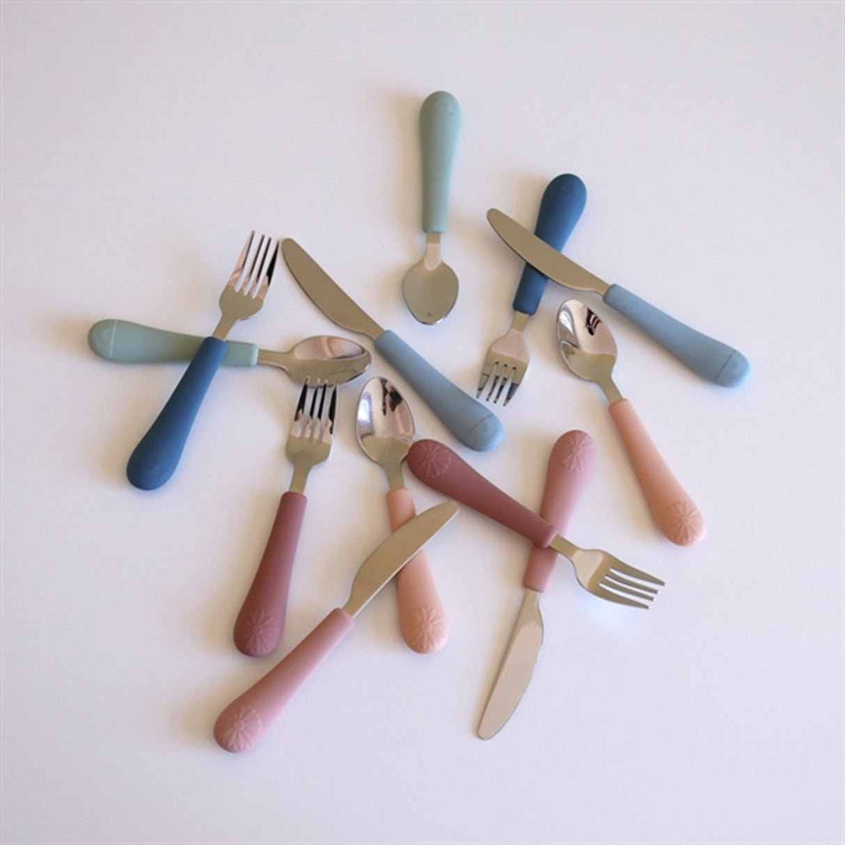 Cam Cam Copenhagen Flower Cutlery Set Rose Mix