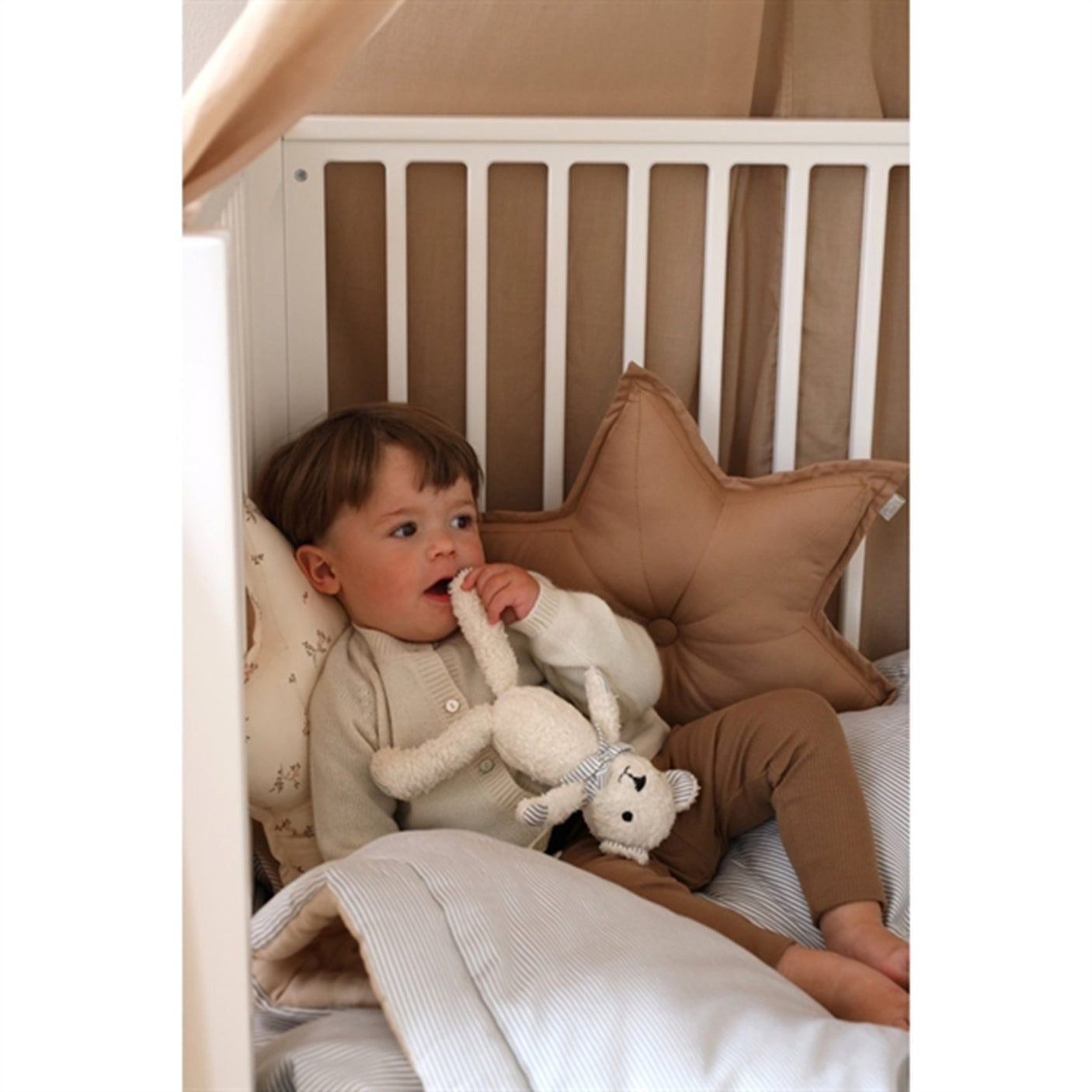 Cam Cam Copenhagen Star Cushion Camel