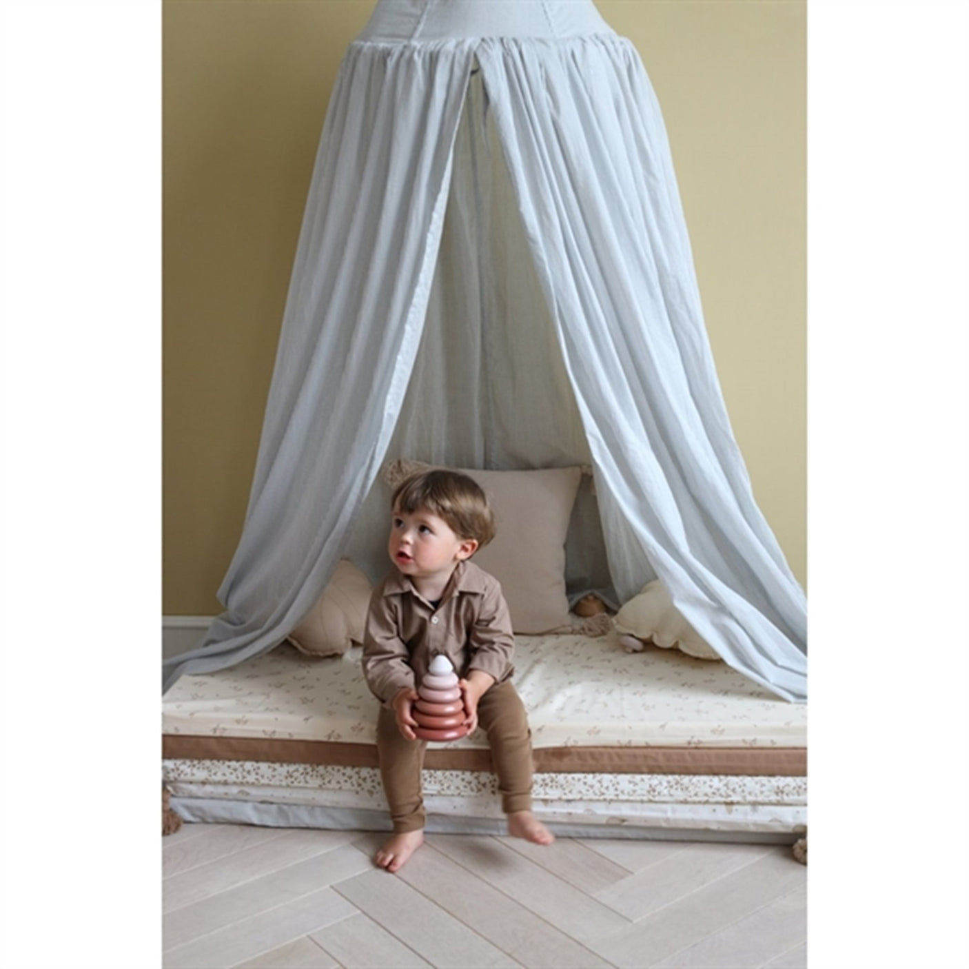 Cam Cam Copenhagen Bed Canopy Classic Stripes Blue